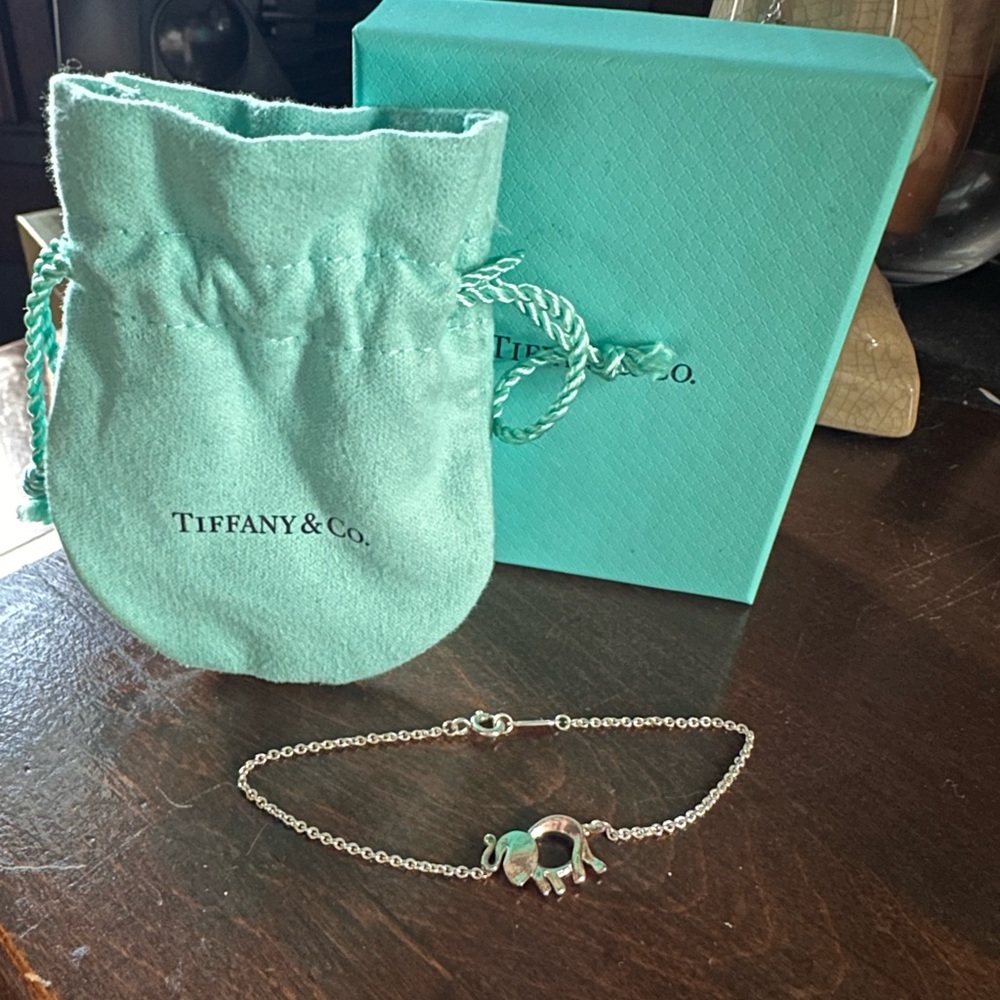 Tiffany & Co. Save the Wild Elephant charm bracelet - Picture 8 of 8
